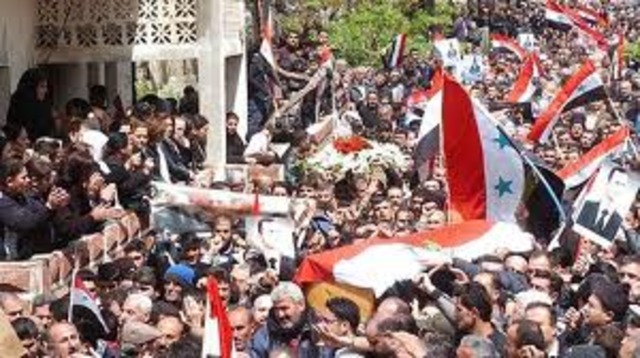 Inicio de grandes protestos populares na síria