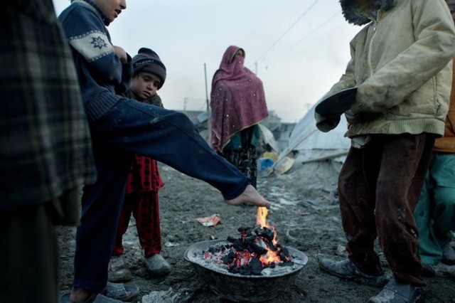 Crianças morreram congeladas