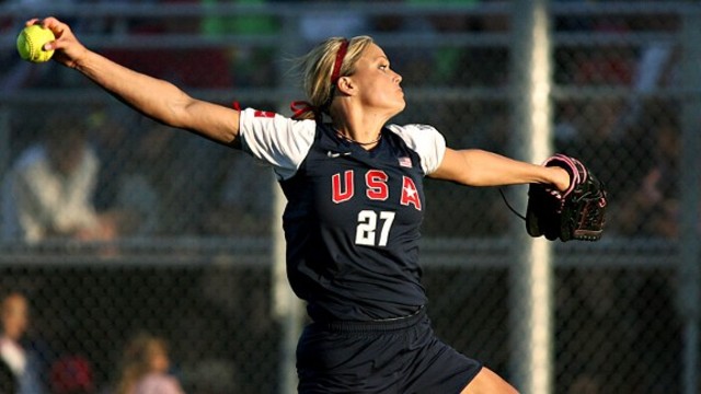 Jennie Finch wins Olympic Gold