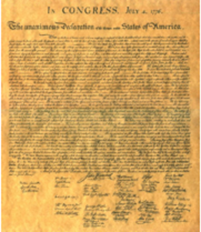 Declaration of Independance