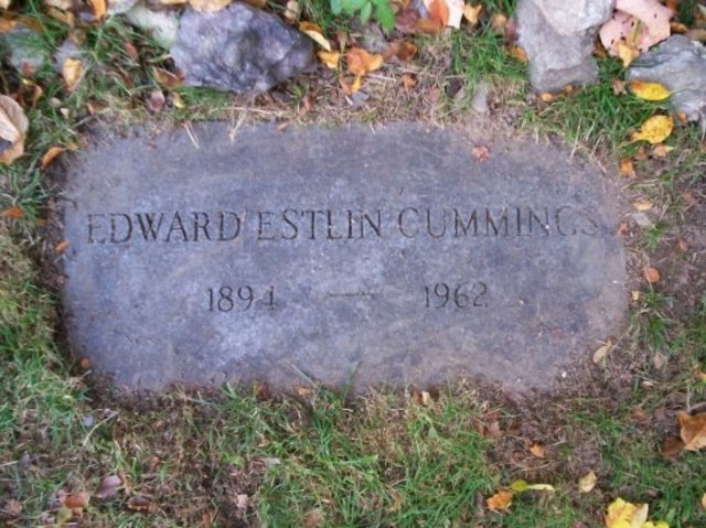 Ee cummings died