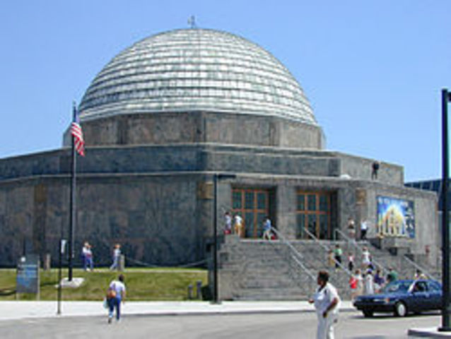 Adler Planetarium was built