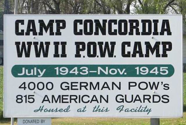 POW Camps for Japanese, Germans and Italians