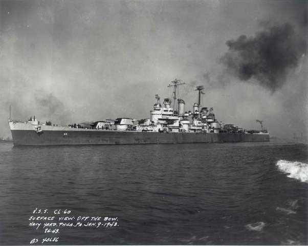 USS Santa Fe launched