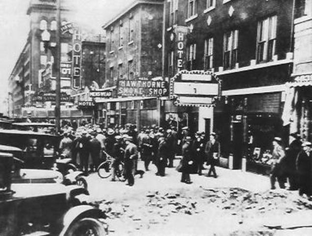 Al Capone gained control of the Chicago suburb of Cicero