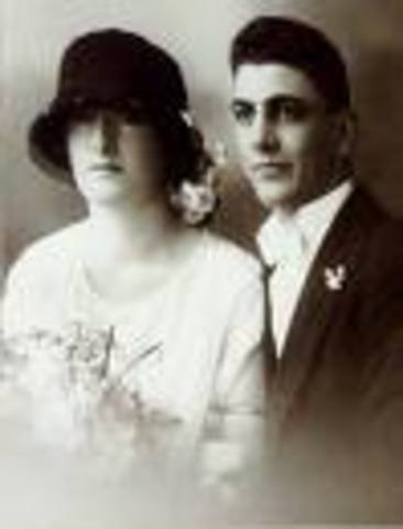 Doris Partington gets married