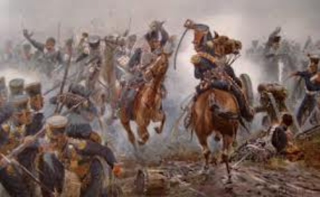 La sconfitta di Napoleone  a Lipsia