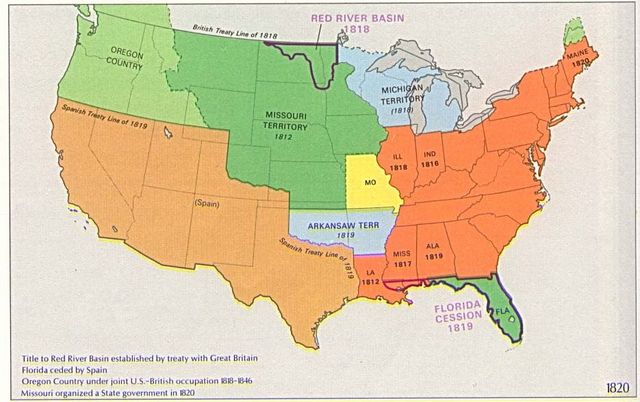 Congress Passes the Missouri Compromise
