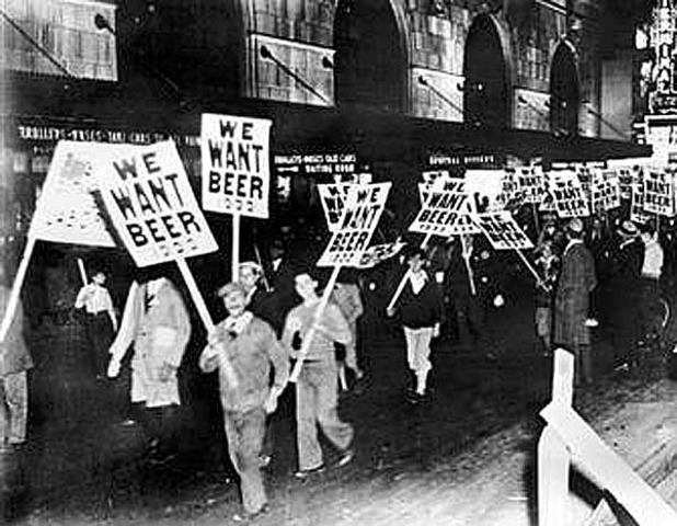 Prohibition took effect in Chicago
