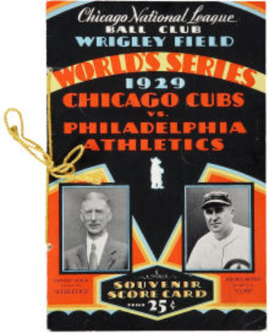 Cubs Lose World Series