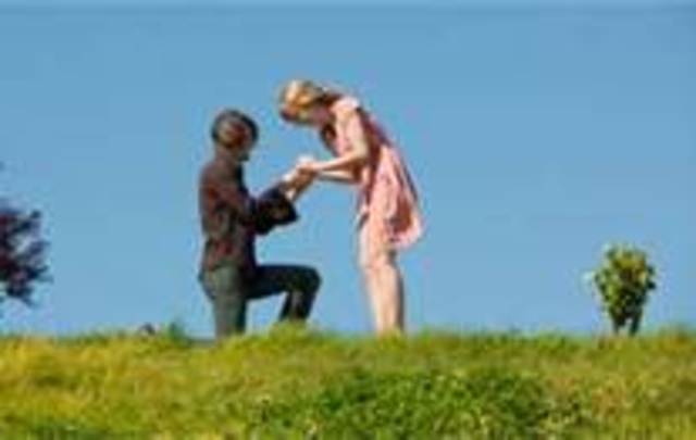 David asks her to marry him