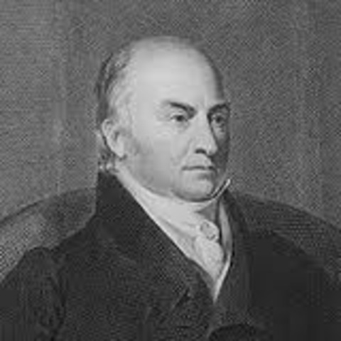 Birth of John Quincy Adams