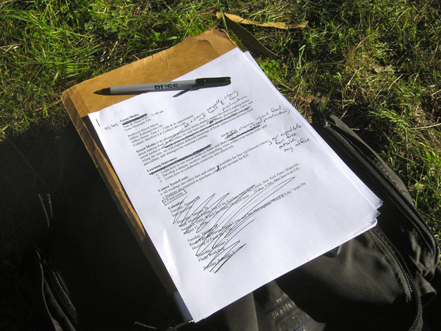 Learned about creating syllabi