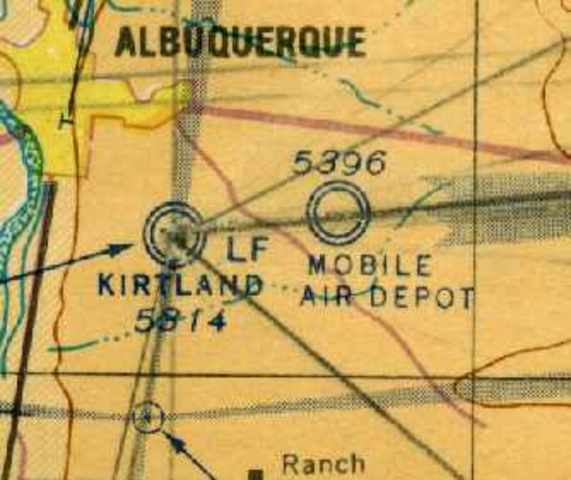 Albuquerque Army Air Base renamed Kirtland Field