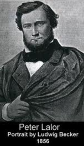 Peter Lalor elected to parlamant