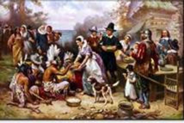 Pilgrims settle in what is now Massachusetts