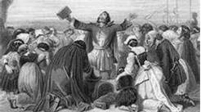 Puritans settle the Massachusetts Bay Colony