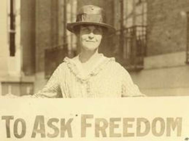 Woman Granted the Right to Vote