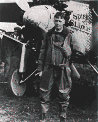 First man to fly solo