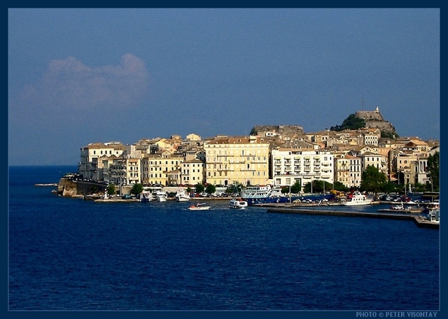 traveled to Corfu, Greece