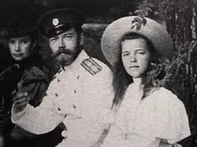 Nicholas II Adbicates the Throne