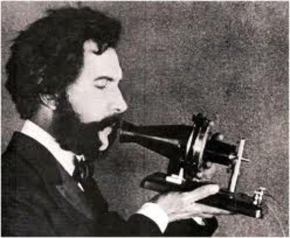Alexander Graham Bell patents the telephone
