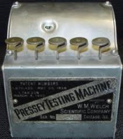 Máquina de opción múltiple de Pressey