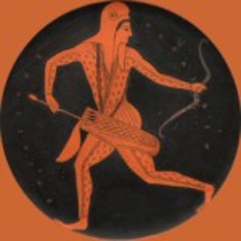 Scythan archers using biological warfear