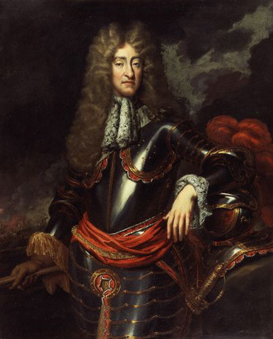 King James II repeals the Test Act
