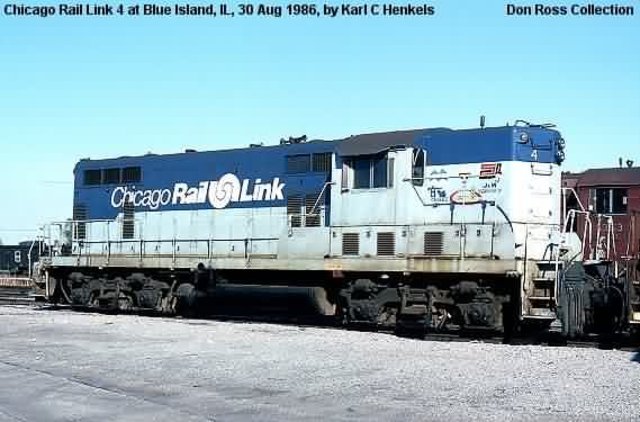 Railroad links to chicago