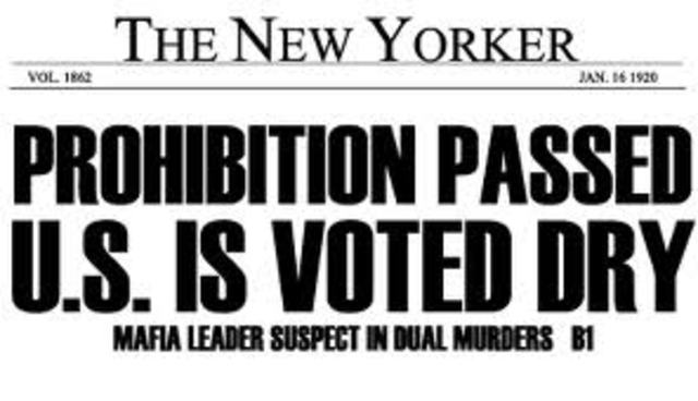 Prohibition
