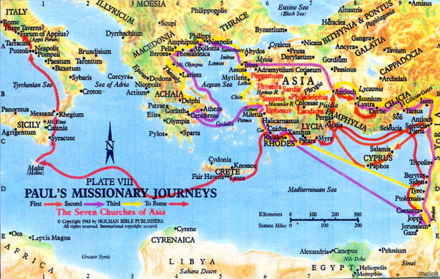 Paul's Missionary Journies