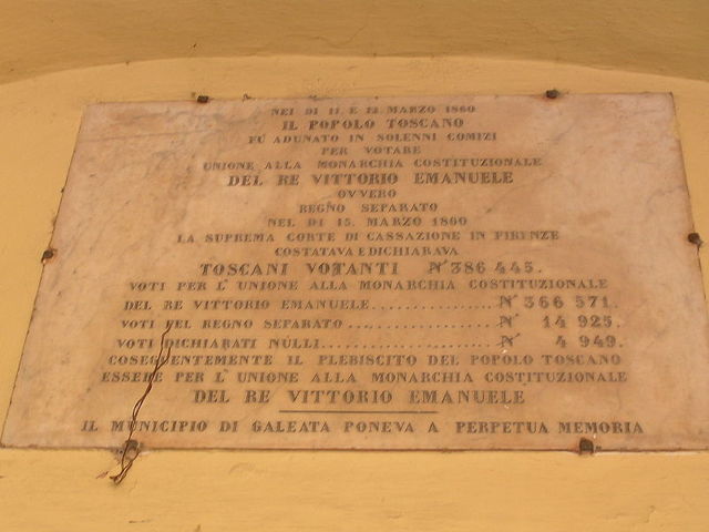 Emilia, Romagna e Toscana vengono annesse al regno di Sardegna