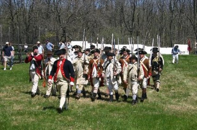 The Revolutionary War begins