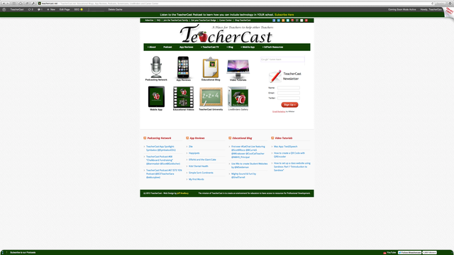 New TeacherCast Homepage and TC Univ Unveiled at NJAET