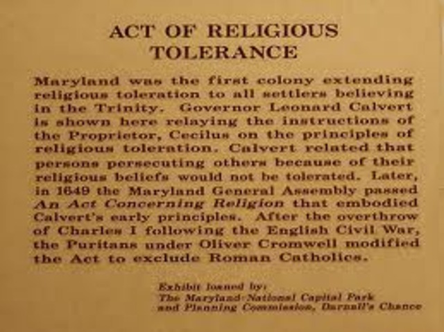 Tolerance Act