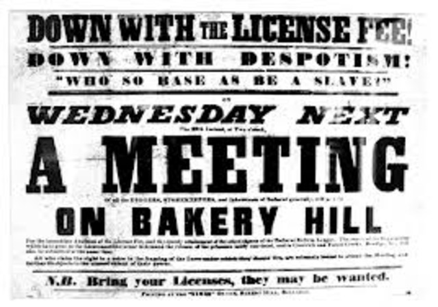 10,000 soldiers met on bakery hill