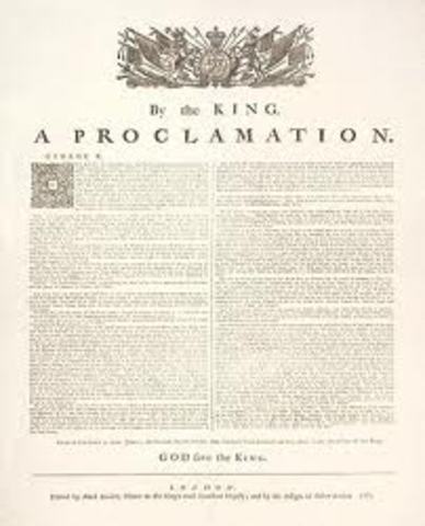 Proclamation Issued