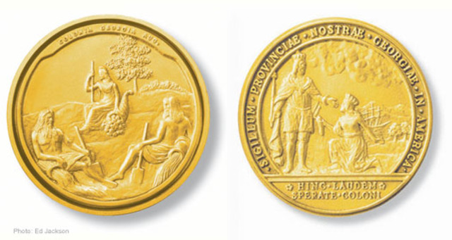 British government made Georgia a rowal colony