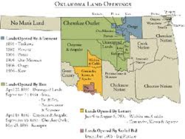 Joins the Land Run to Escape From Parents