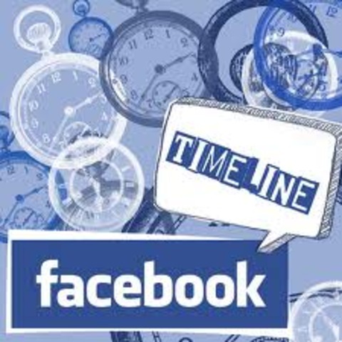 Facebook now has timelines