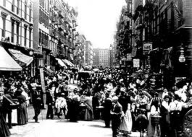 Arriving in New York