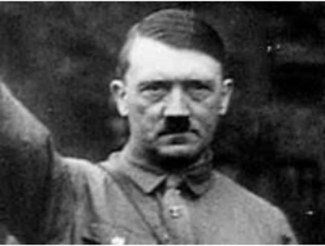 Hitler, finally surrounded by Soviet forces in his bunker in Berlin, commits suicide with his wife, Eva Braun. This affects Germany because the new Fascist era had come to an end.