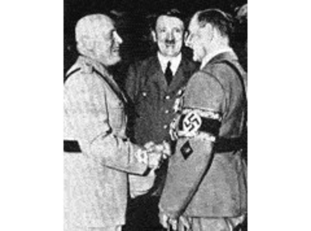 "Pacte de l'acer" Aliança entre itàlia i alemanya