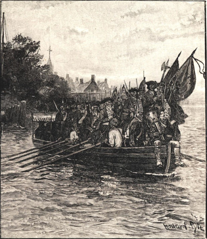 British Pulled out of Virginia