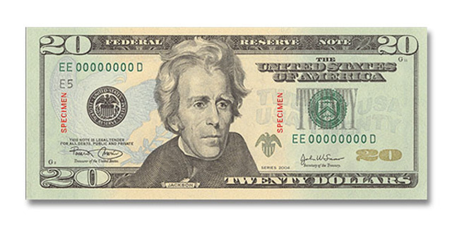 U.S. Government Issues Redesigned $20 Bill