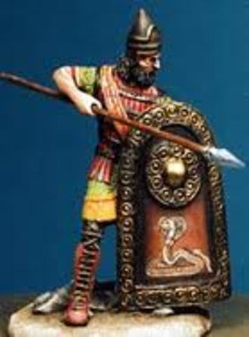 n el siglo VIII a. C. surge un floreciente imperio militar que duró dos siglos