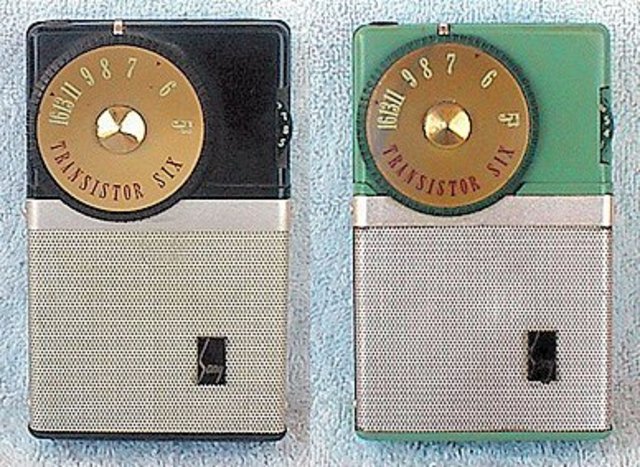 First Pocket Transitor Radio