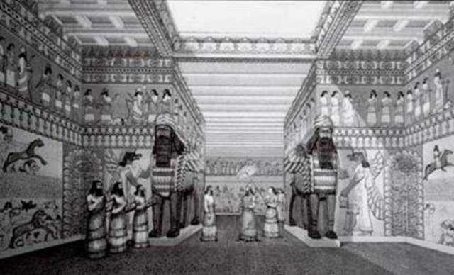 Rimush, rey de Asiria hacia 1730-1727 aC, quizá hacia el 1733 aC y por un corto espacio de tiempo de meses