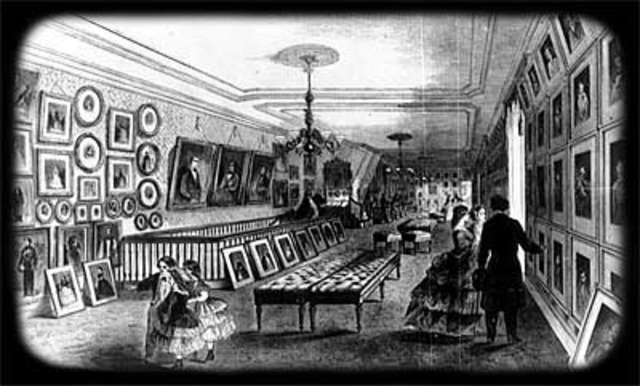 Opened his own studio, "Daguerrean Miniature Gallery"